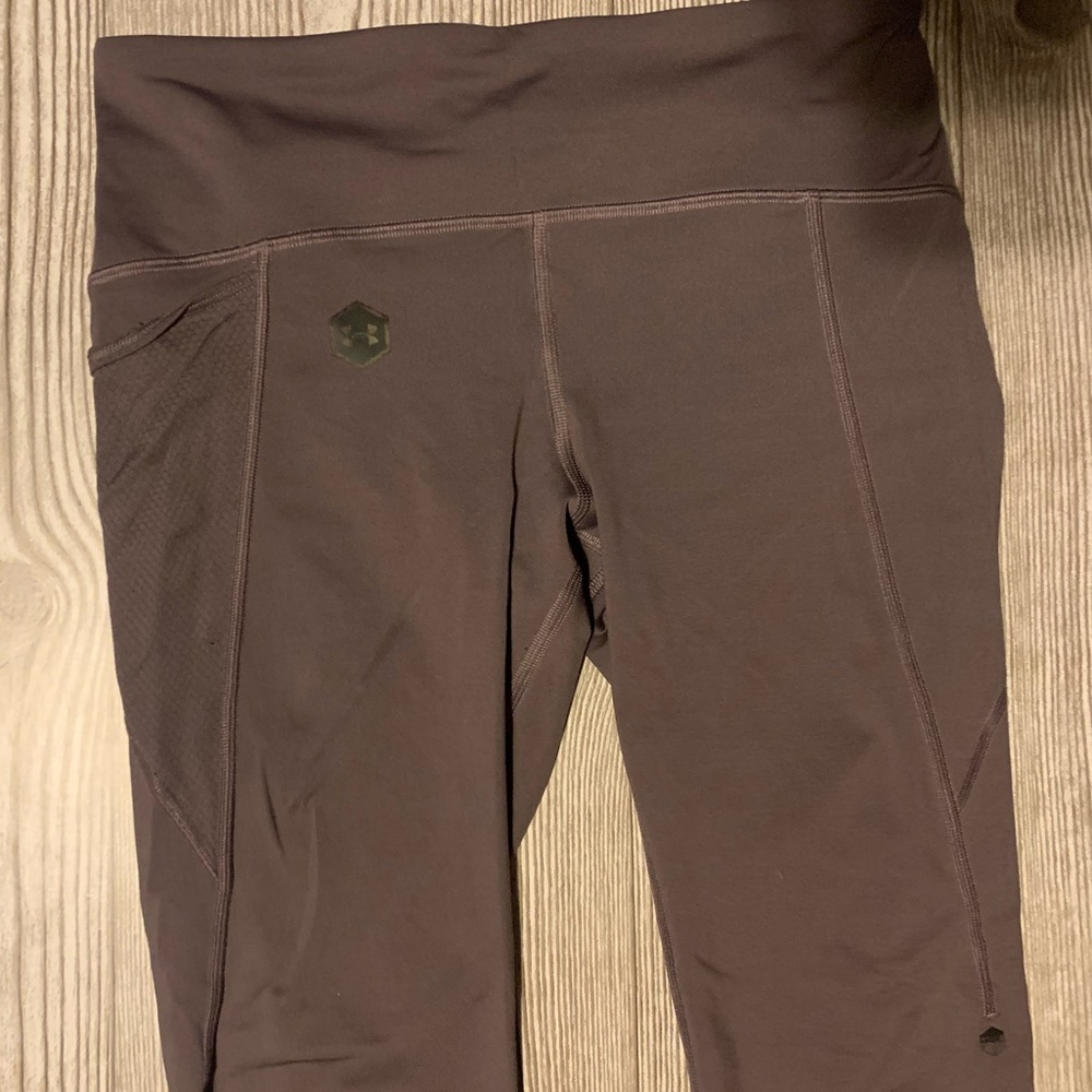 UA Rush 3/4 length leggings